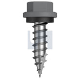 Hobsons - #14-10 x 25 Bluegum -Cl4 As3566 Type 17 Hex Head + Washer | Fs615-Bg (Pack Of 500)